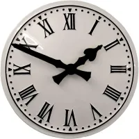 Barnsley Outdoor Clock Service white dial